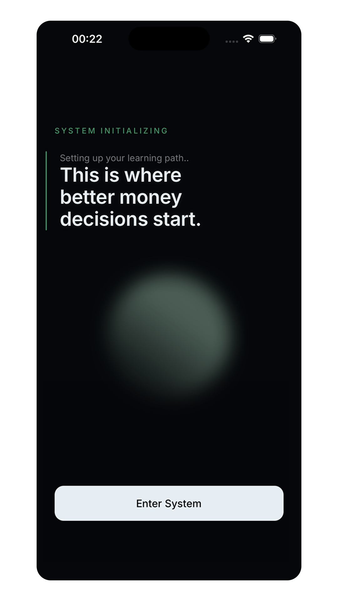 Phone mockup placeholder